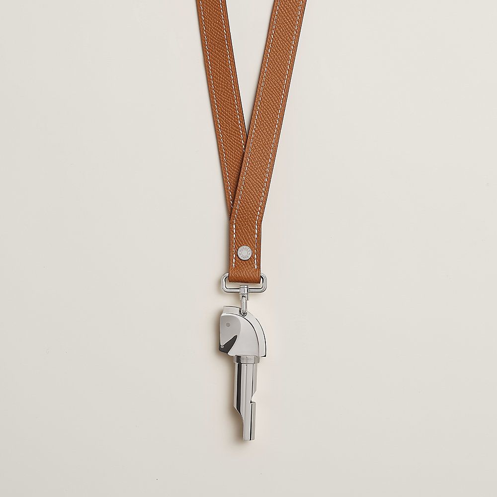 The Hermés Cheval Whistle Necklace