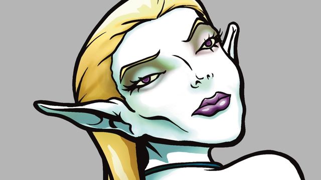Unrelated to the laundry post - an elven vampire duchess for a project IonQuest Games is building out.