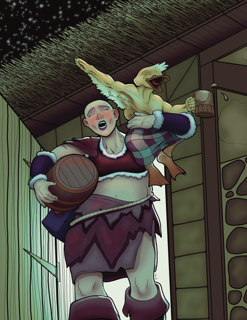 Gone Pub Crawlin' final art.