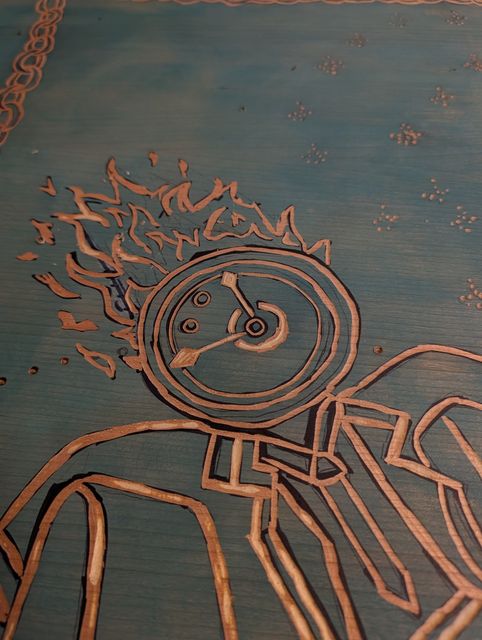 Detail of main figure